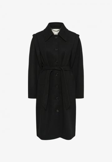 Шерстяное пальто