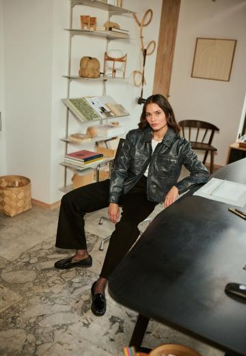 Кожаная куртка