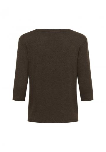 Пуловер с рукавом три четверти