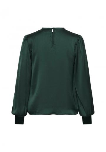 Атласная блузка