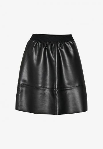Кожаная юбка