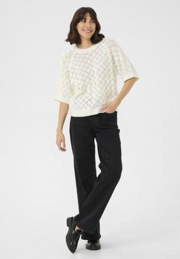 Пуловер с коротким рукавом