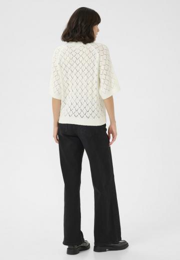 Пуловер с коротким рукавом