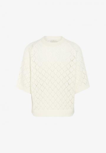 Пуловер с коротким рукавом