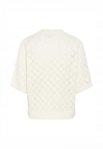 Пуловер с коротким рукавом