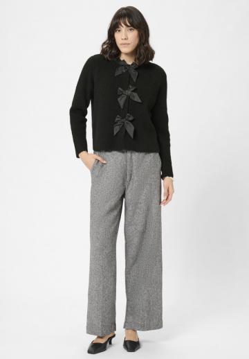 Вязаный жилет