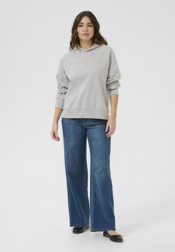 Пуловер с капюшоном