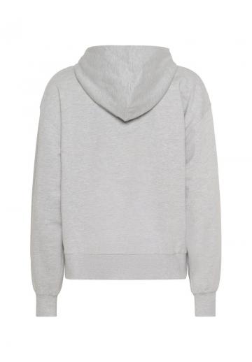 Пуловер с капюшоном