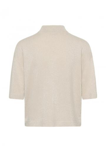 Пуловер с коротким рукавом