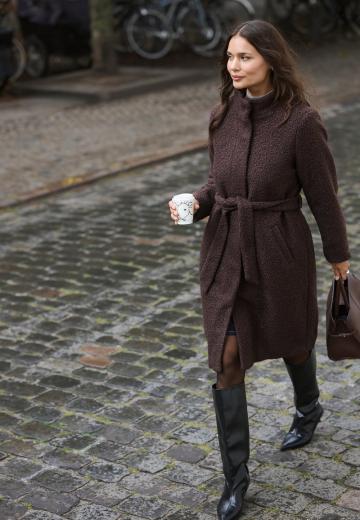 Шерстяное пальто