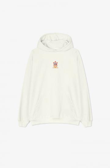 Пуловер с капюшоном