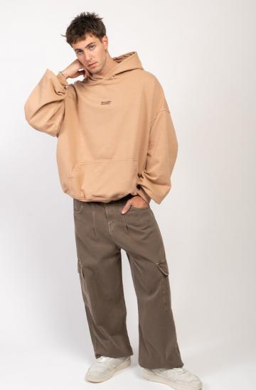 Пуловер с капюшоном