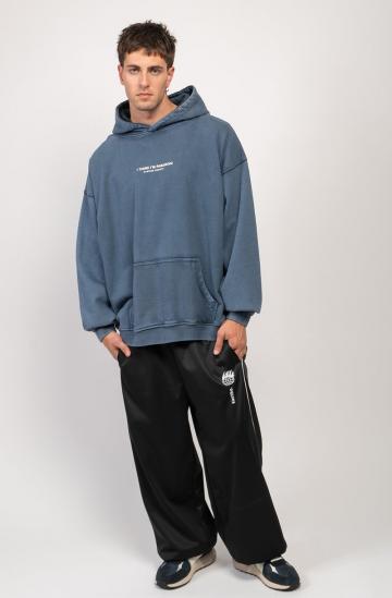 Пуловер с капюшоном