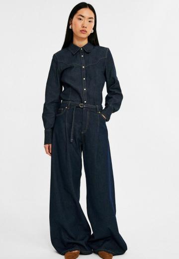 Джинсовая блузка