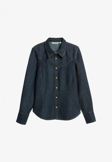 Джинсовая блузка