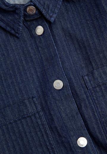 Джинсовая блузка