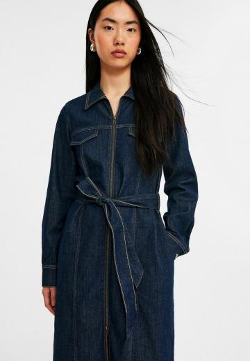 Джинсовое платье