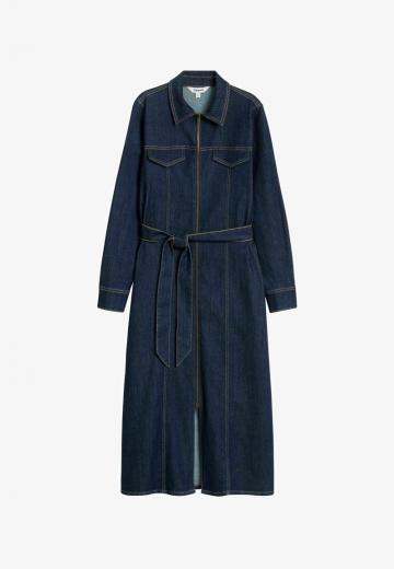 Джинсовое платье