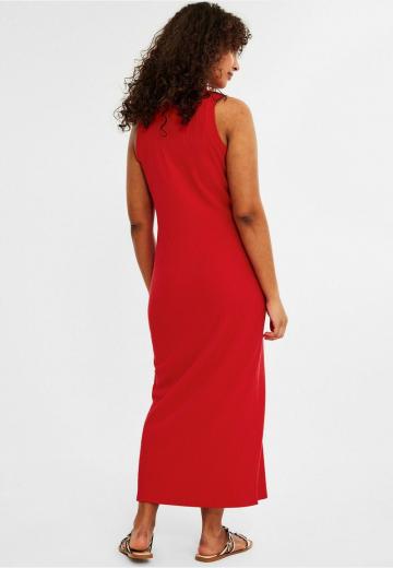 Вязаное платье