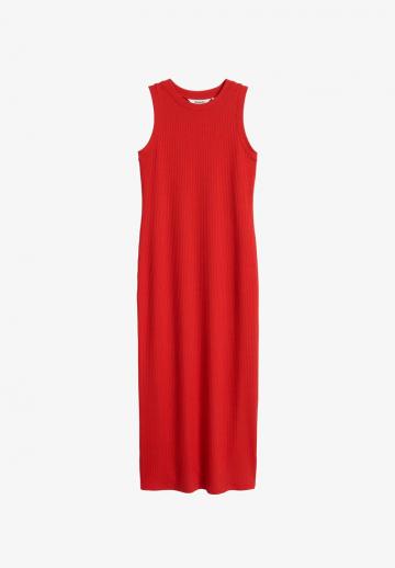 Вязаное платье