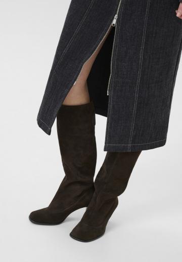 Джинсовое платье