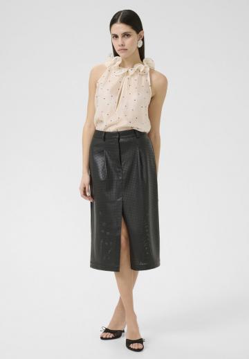 Блузка без рукавов