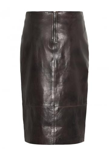 Кожаная юбка