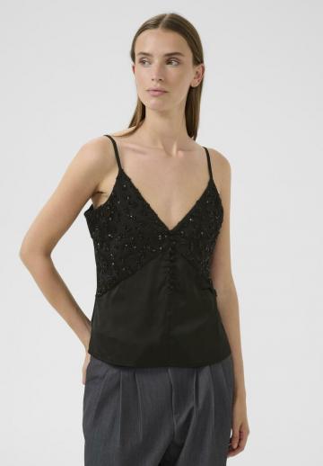 Топ на бретельках