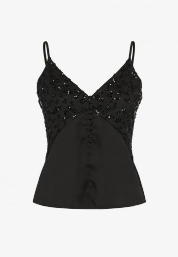 Топ на бретельках