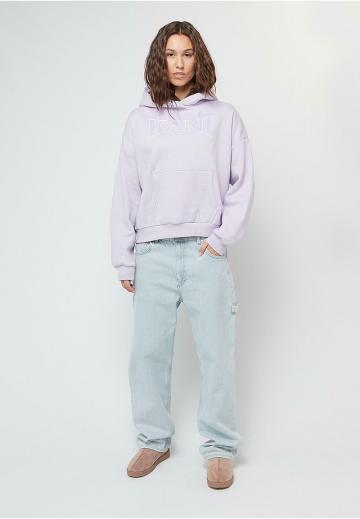 Пуловер с капюшоном