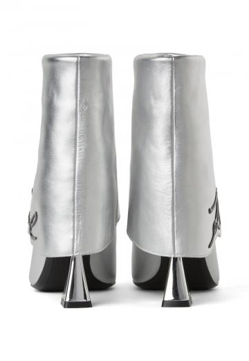 Полусапожки на высоком каблуке