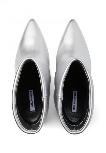 Полусапожки на высоком каблуке