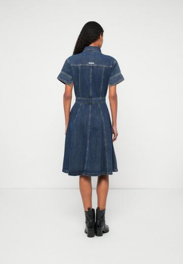Джинсовое платье