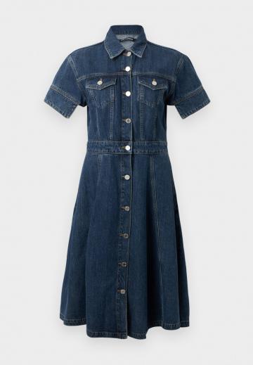 Джинсовое платье