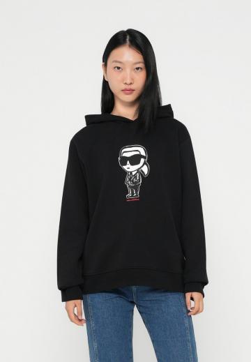 Пуловер с капюшоном