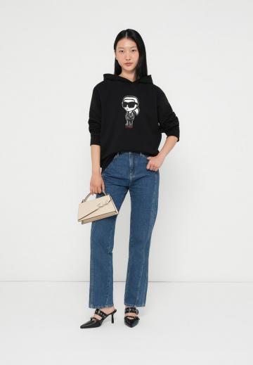 Пуловер с капюшоном