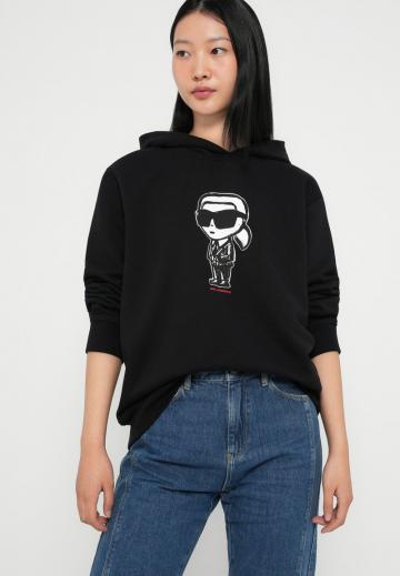 Пуловер с капюшоном