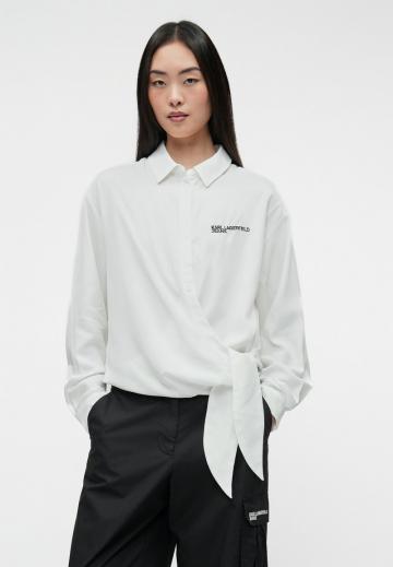 Брюки с накладными карманами