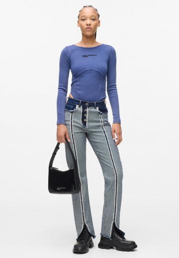 Клешеные джинсы