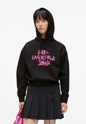 Пуловер с капюшоном