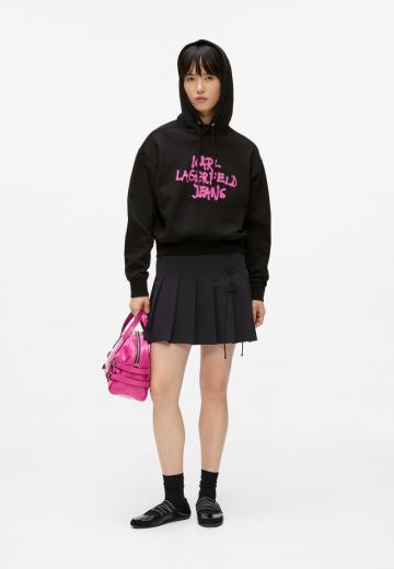 Пуловер с капюшоном