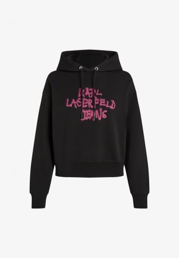 Пуловер с капюшоном