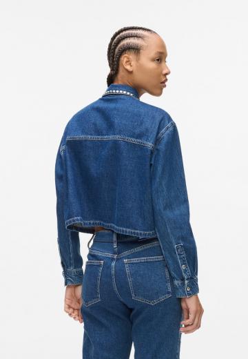 Джинсовая блузка