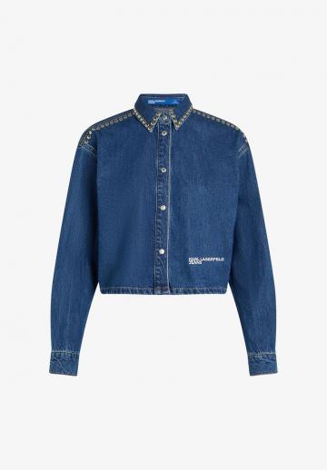 Джинсовая блузка