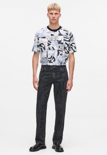 Прямые джинсы