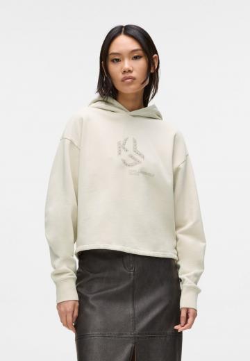 Пуловер с капюшоном