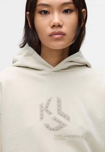 Пуловер с капюшоном