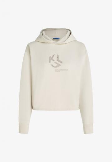 Пуловер с капюшоном