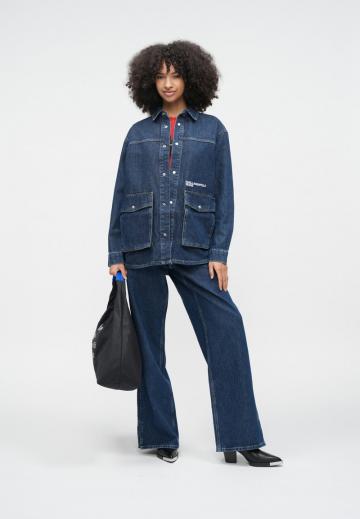 Джинсовая блузка