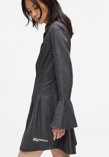 Джинсовое платье